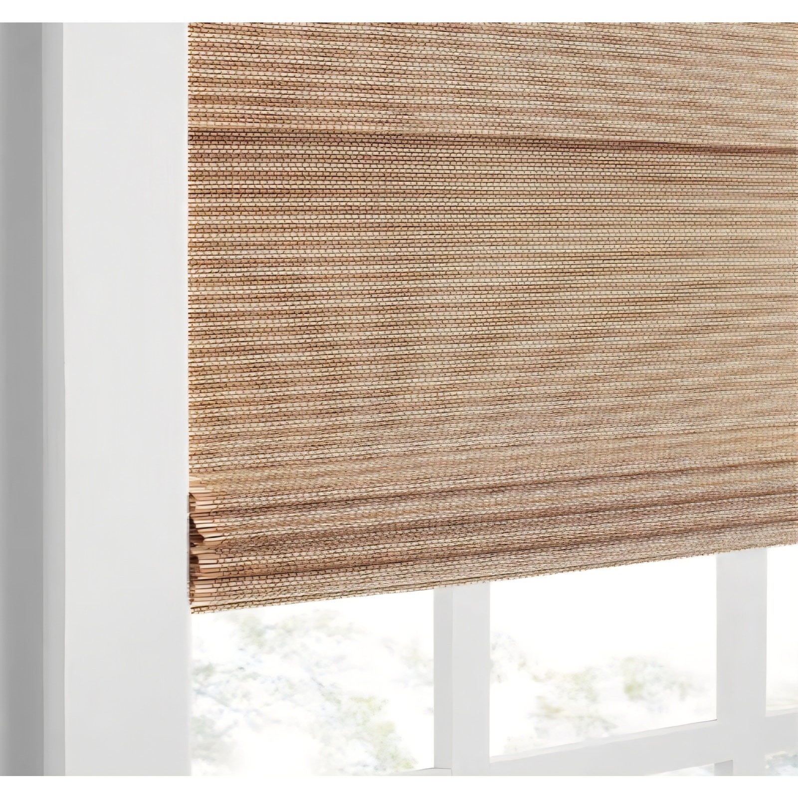 Bamboo Roman Shades for Windows (36″ x 72″)