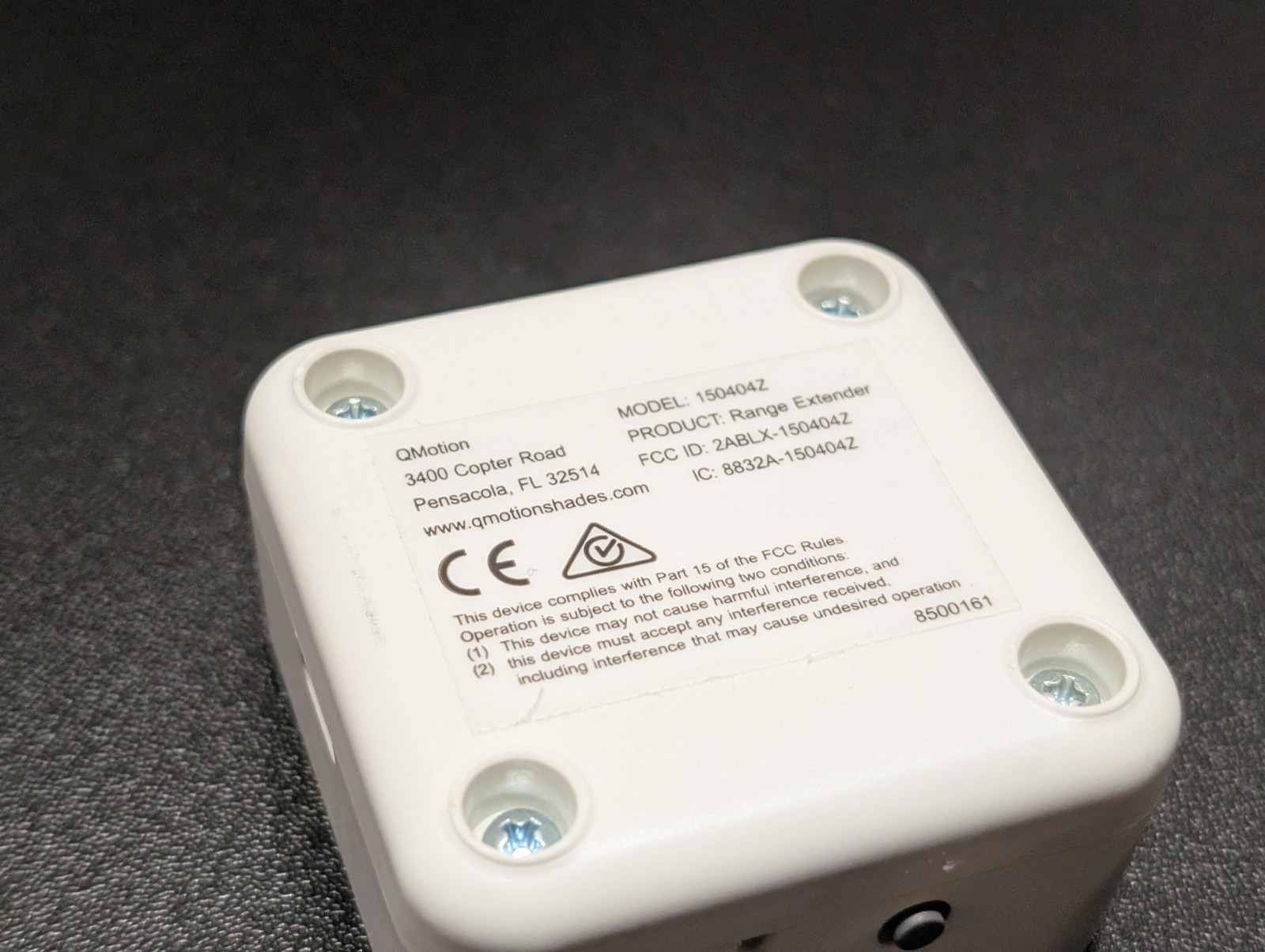 4x Qmotion Zigbee Range Extenders For Qmotion Motorized Shades, Controls, Hubs