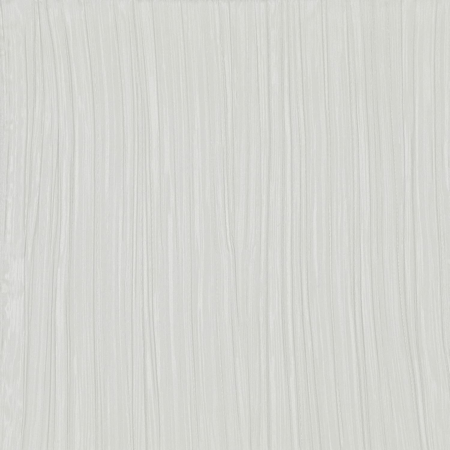 Set 2 Solid White Faux Silk Curtains Panels Drapes Pair WITH SCARF 84 95 108 in