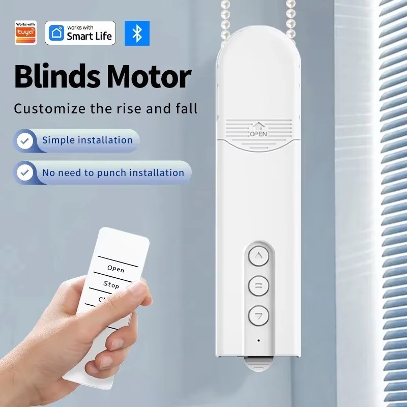 Tuya Smart Roller Blind Motor Bluetooth Remote Alexa Google Home Curtain Control