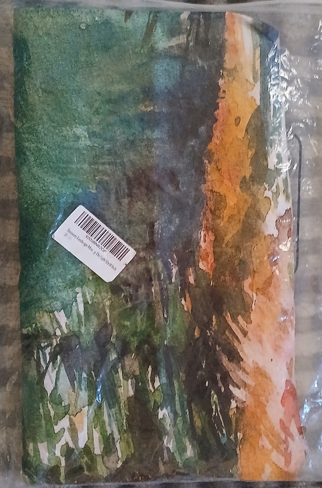 Batmerry Landscape Mountain Kitchen Valance-52″x18″-NEW IN ORIG PKG