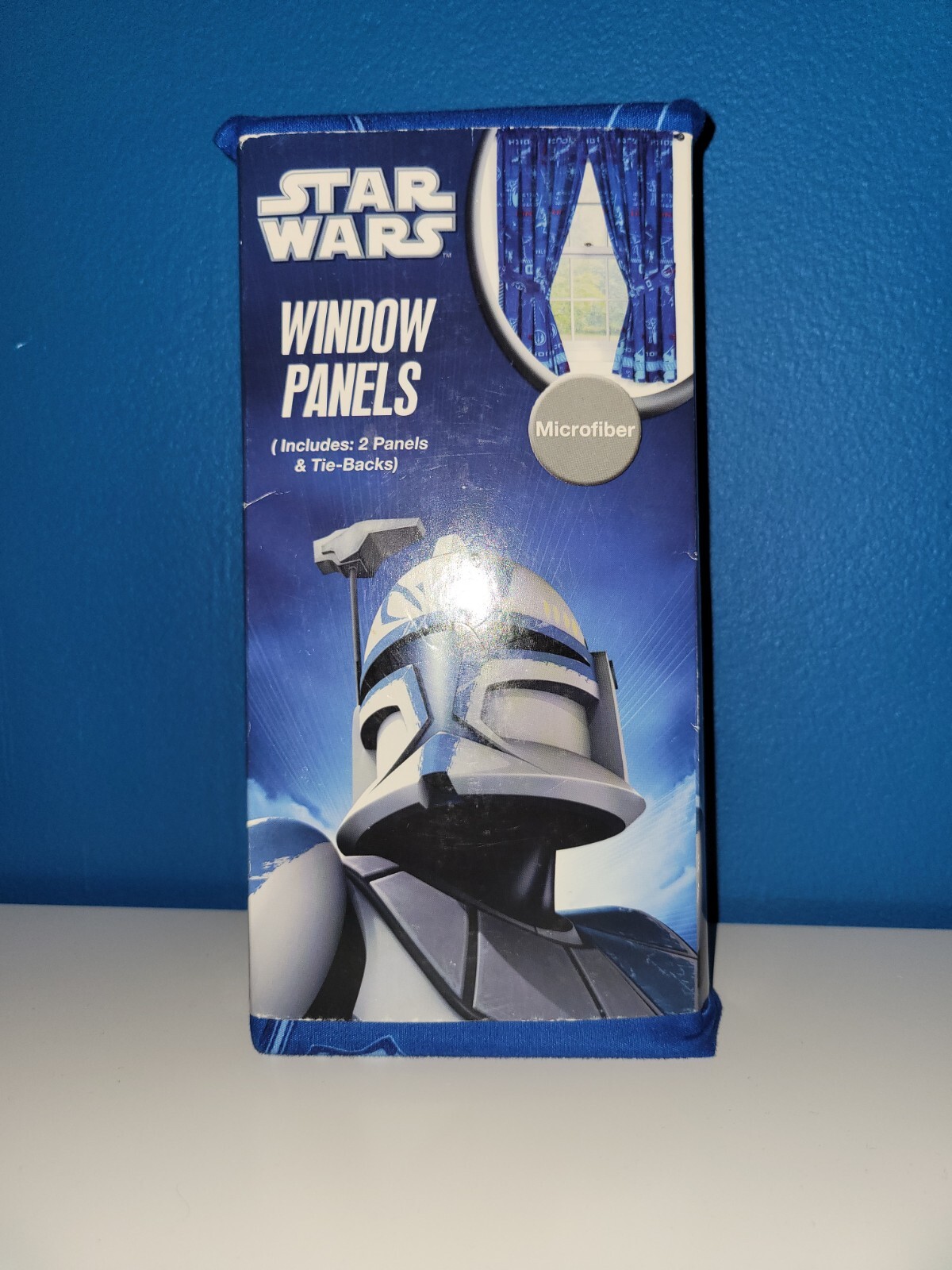 Star Wars Mandalorian Boba Fett Drapes Curtains Window Panels Rare