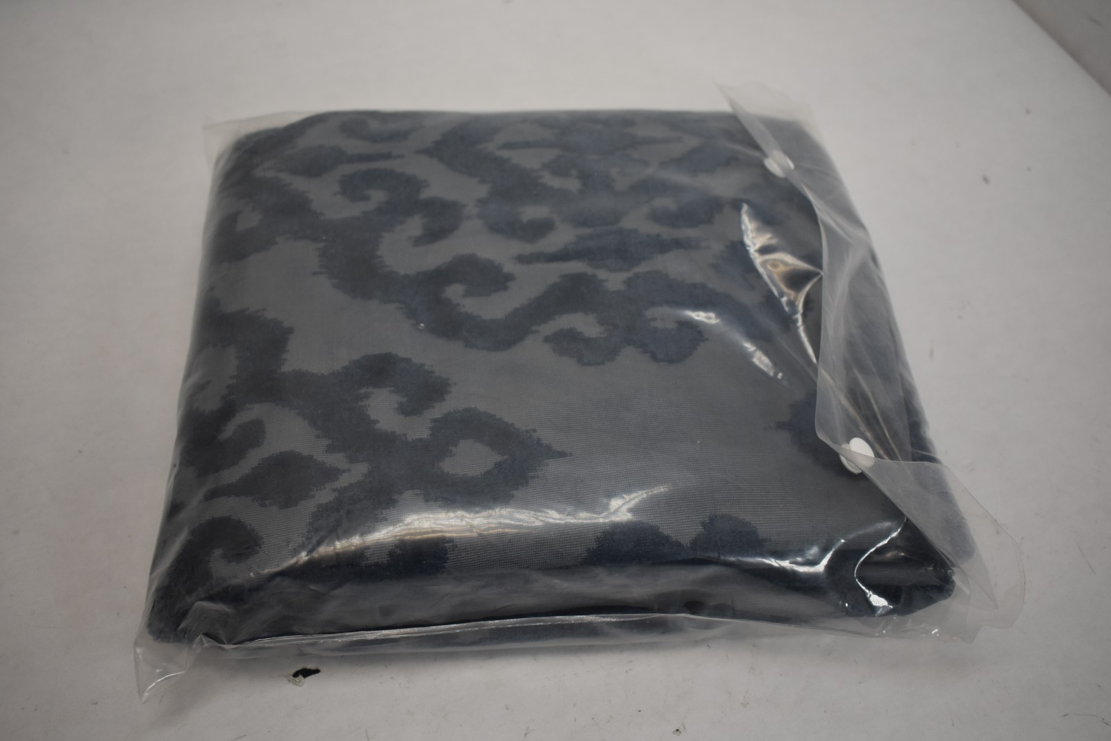 SunSmart Mirage Knitted Jacquard Damask Total Blackout Grommet Top Curtain