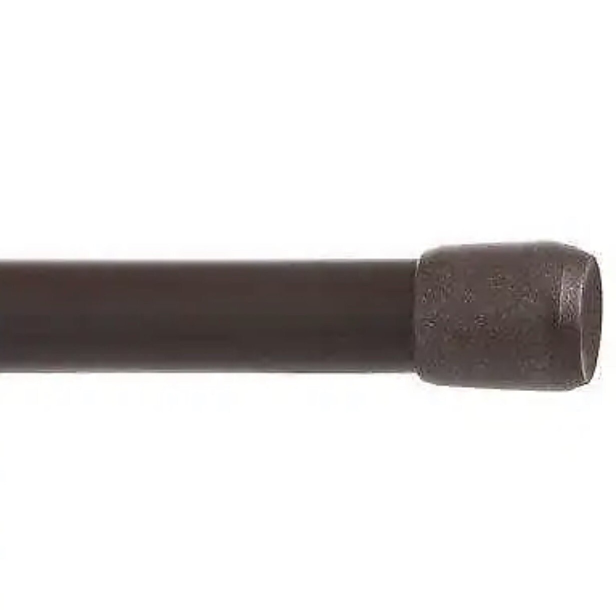 NEW! Kenney Carlisle 28″- 48″ Spring Tension Rod • Chocolate Brown • Adjustable