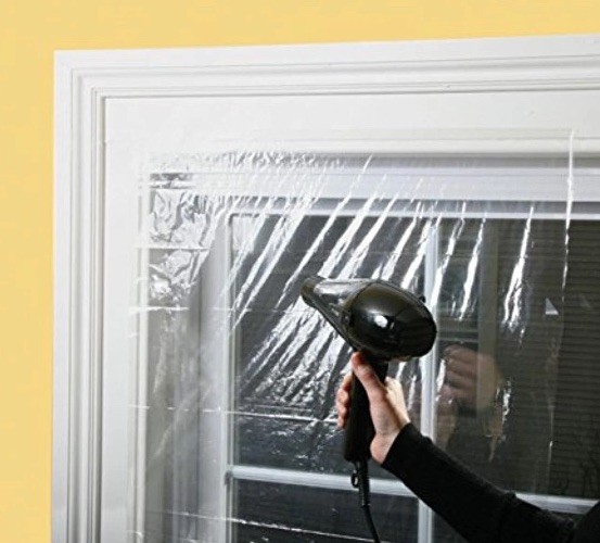 Premium 1.5m Heavy Duty 84″x120″ Patio Door XL Window Shrink Film Insulation Kit