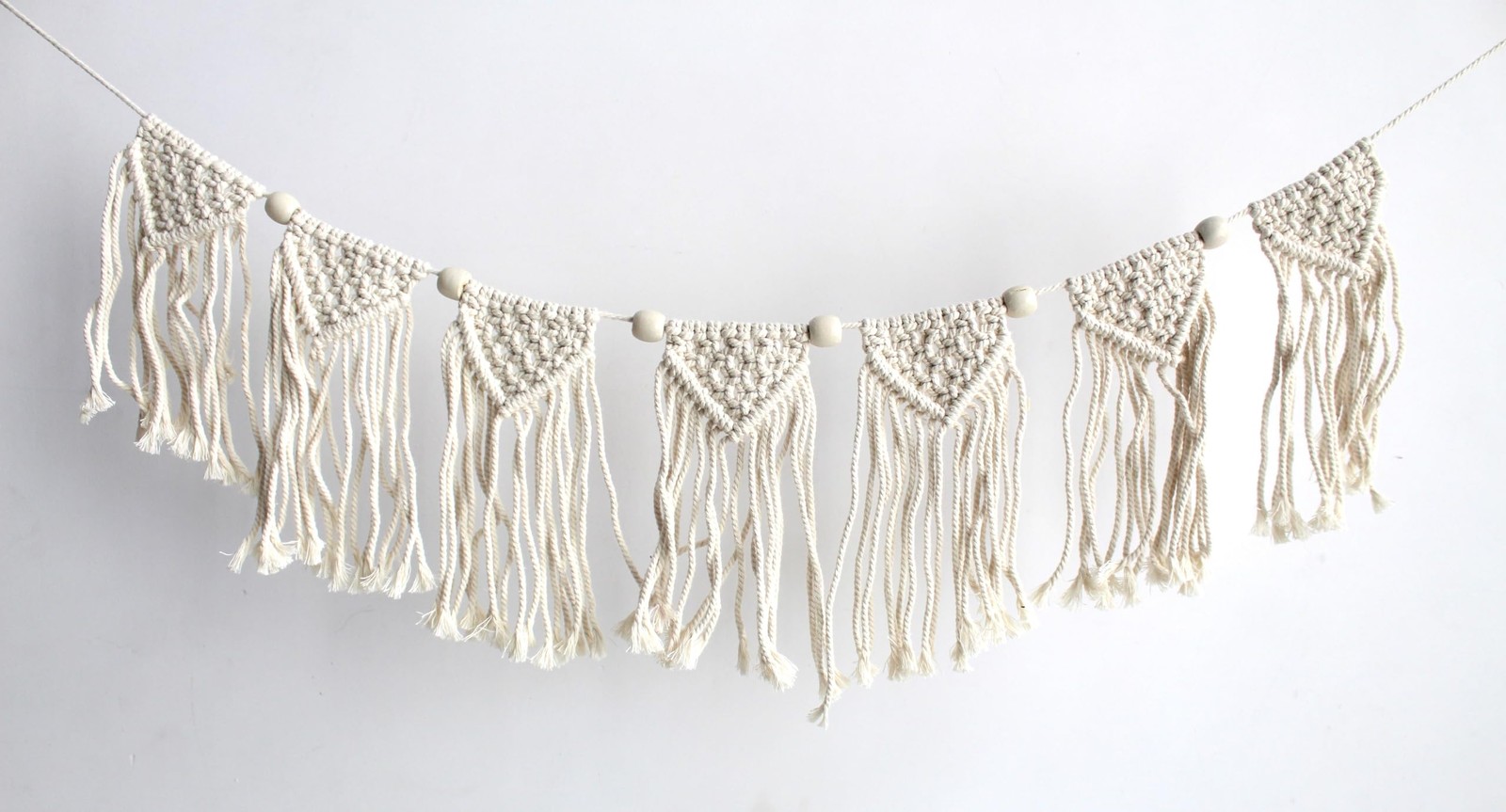 Indian Handmade Traditional Macrame Toran Cotton Thoranam Door Living Room De…