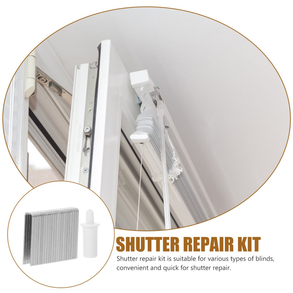 40Pcs Shutter Repair Kit with Universal Shutter Pin for Home Improvement and DIY