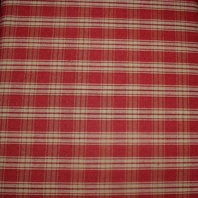 Berry Red Plaid Valance Tiers Primitive Country Curtains Kitchen Valance