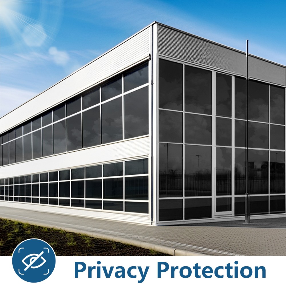 One Way Mirror Window Film Privacy Heat UV Reflective Control Tint for Office
