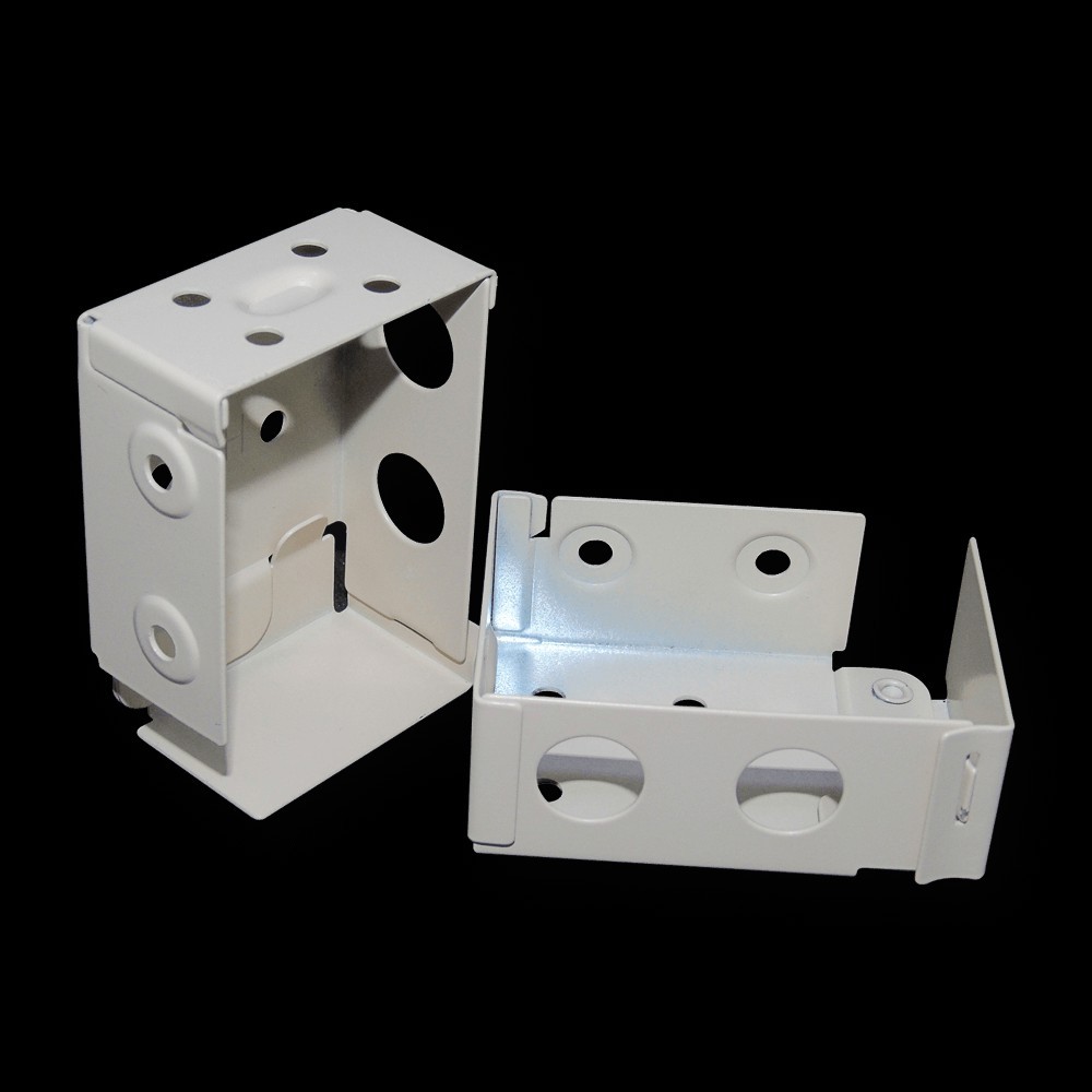 2 Sets-Mounting Brackets for 2″ Horizontal Blinds in White for Faux or Real Wood