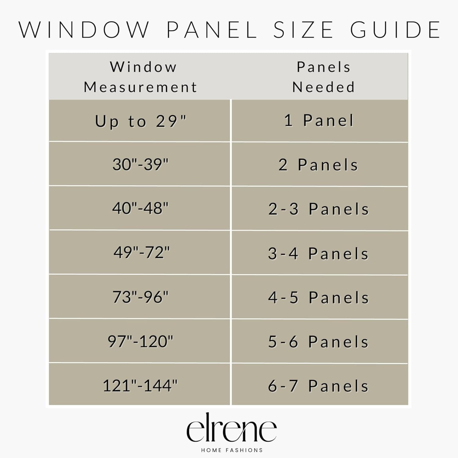 Brighton Windowpane Plaid Blackout Window Curtain Panel, Linen – 52″ W X 84″ L