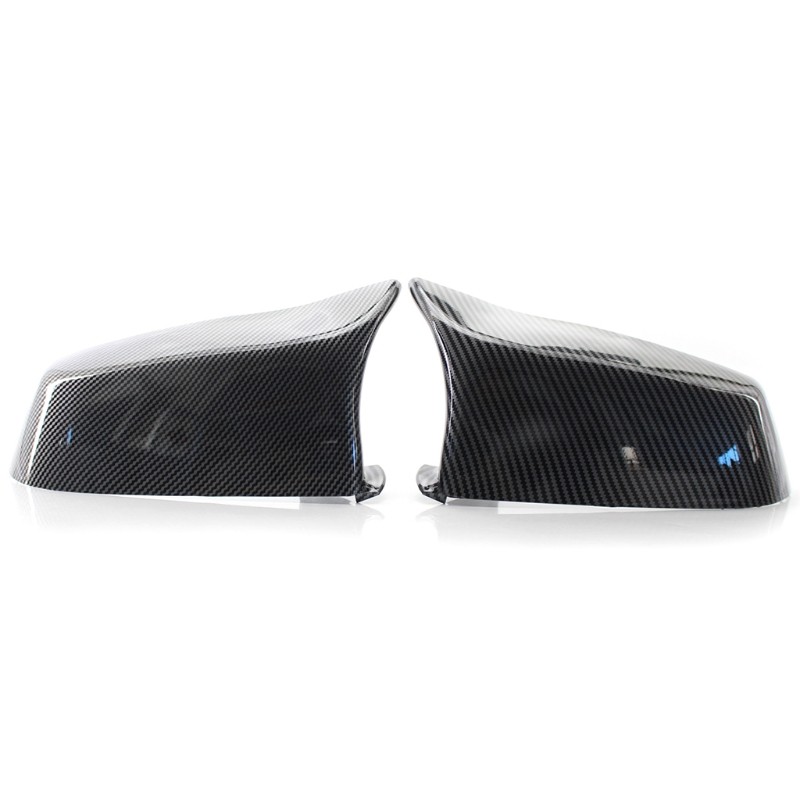 2pcs Auto Left Right Side Mirror Cover Caps for E60 E63 F06 F07 F12 5 6 7 Series