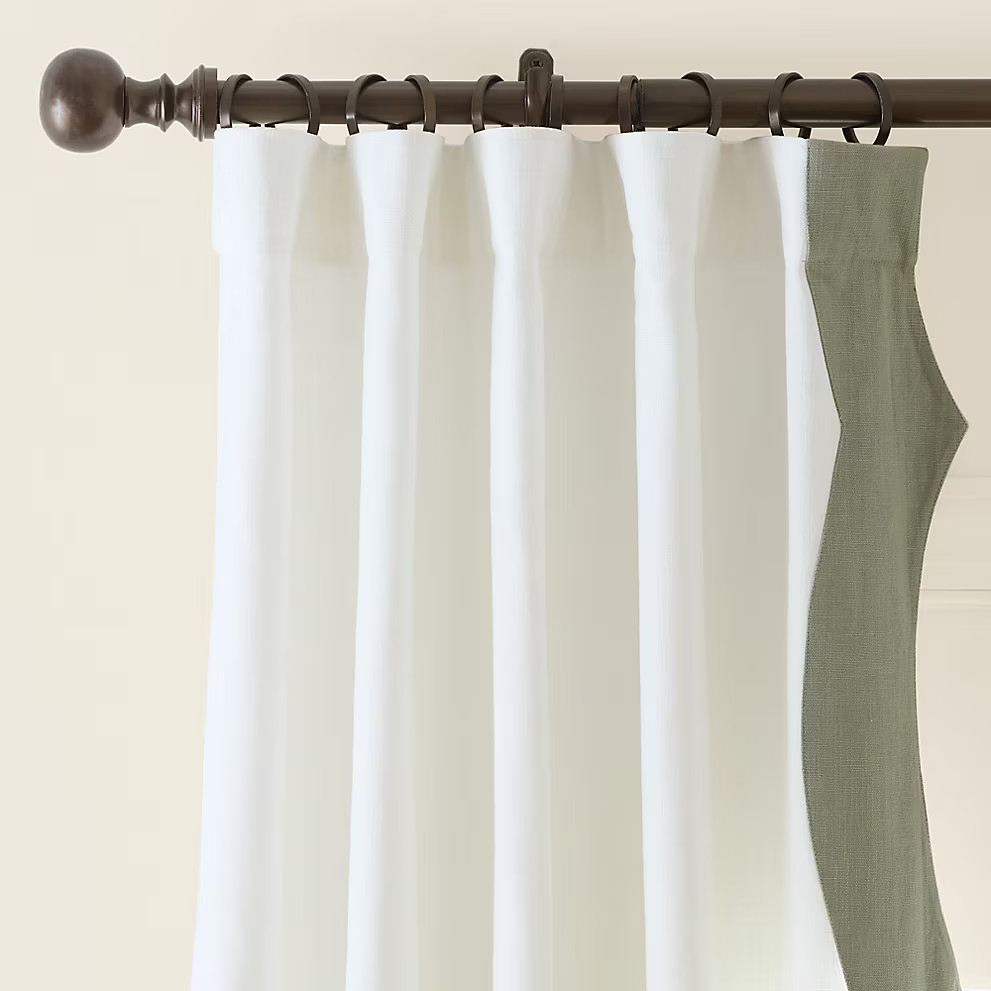Ballard Designs Alvia Leading Edge Drapery Panels – Set of 2…