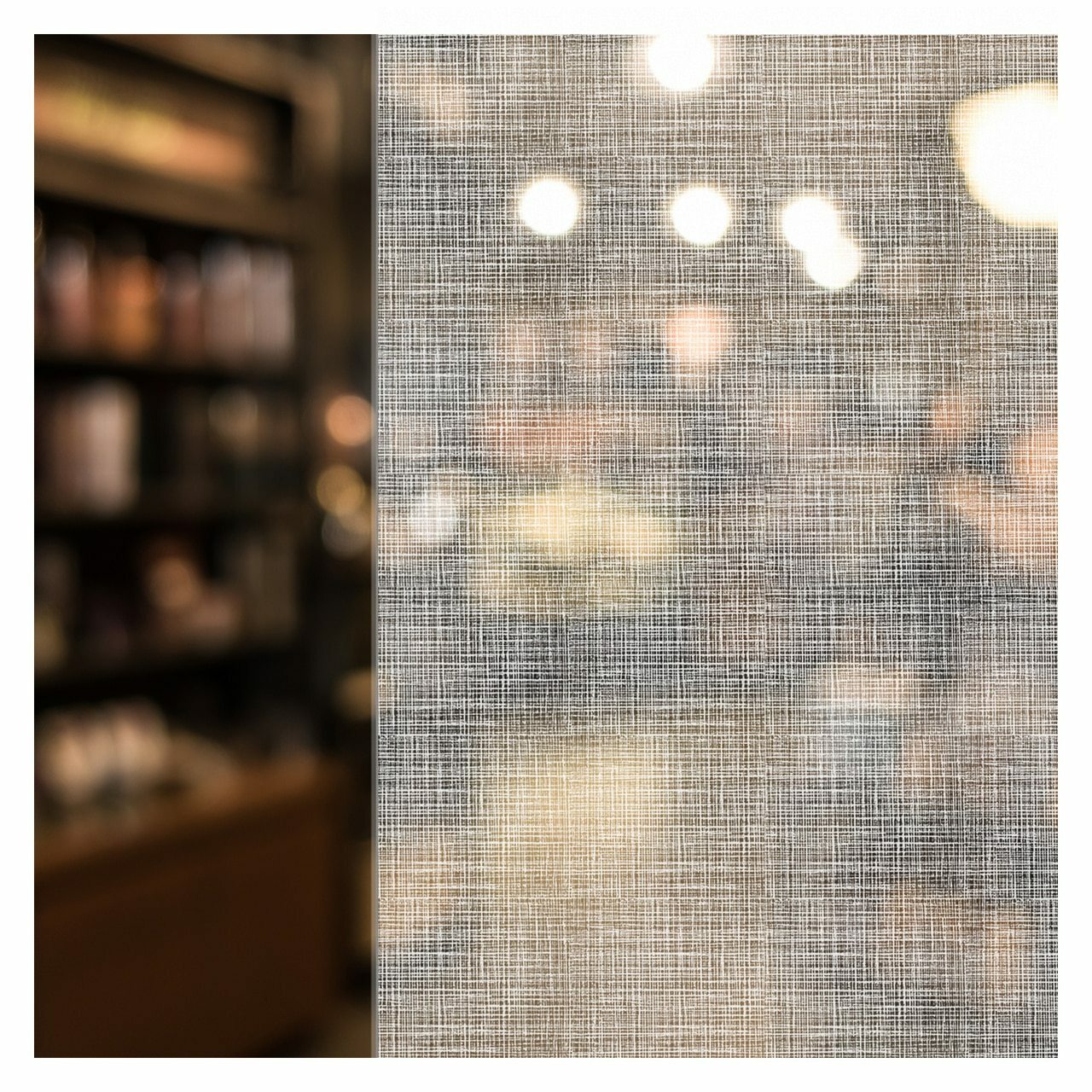 BDF 4WHN Decorative Window Film White Net