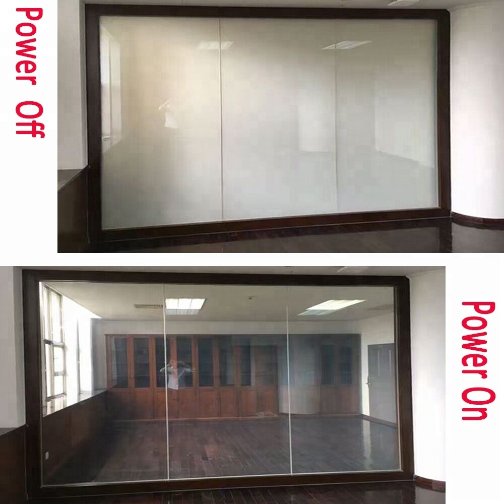 15cm*20cm White To Opaque Smart Film PDLC Smart Film Switchable Glass Tint Decor
