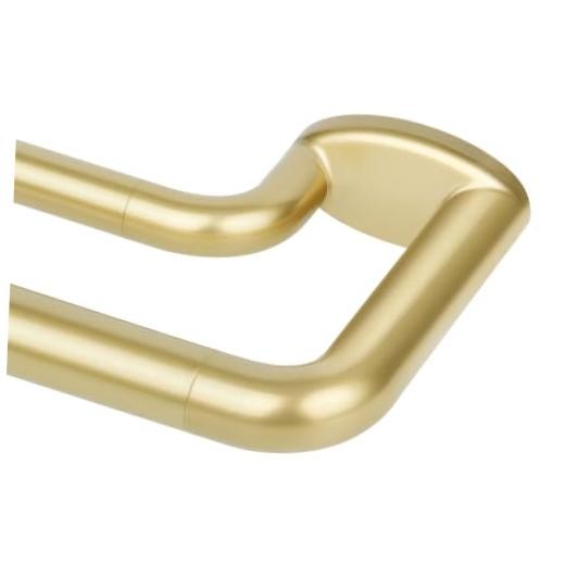 Blackout Double Curtain Rods for Windows 72 to 144 Inches | Heavy 72-150″ Gold