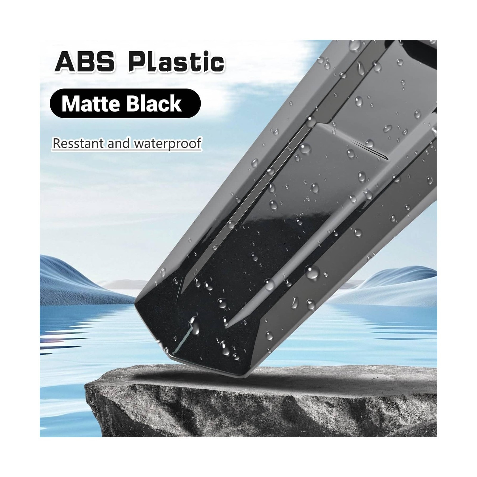 Black Rear Split Window Applique,ABS Plastic Car Rear Hatchback Louver Moldin…