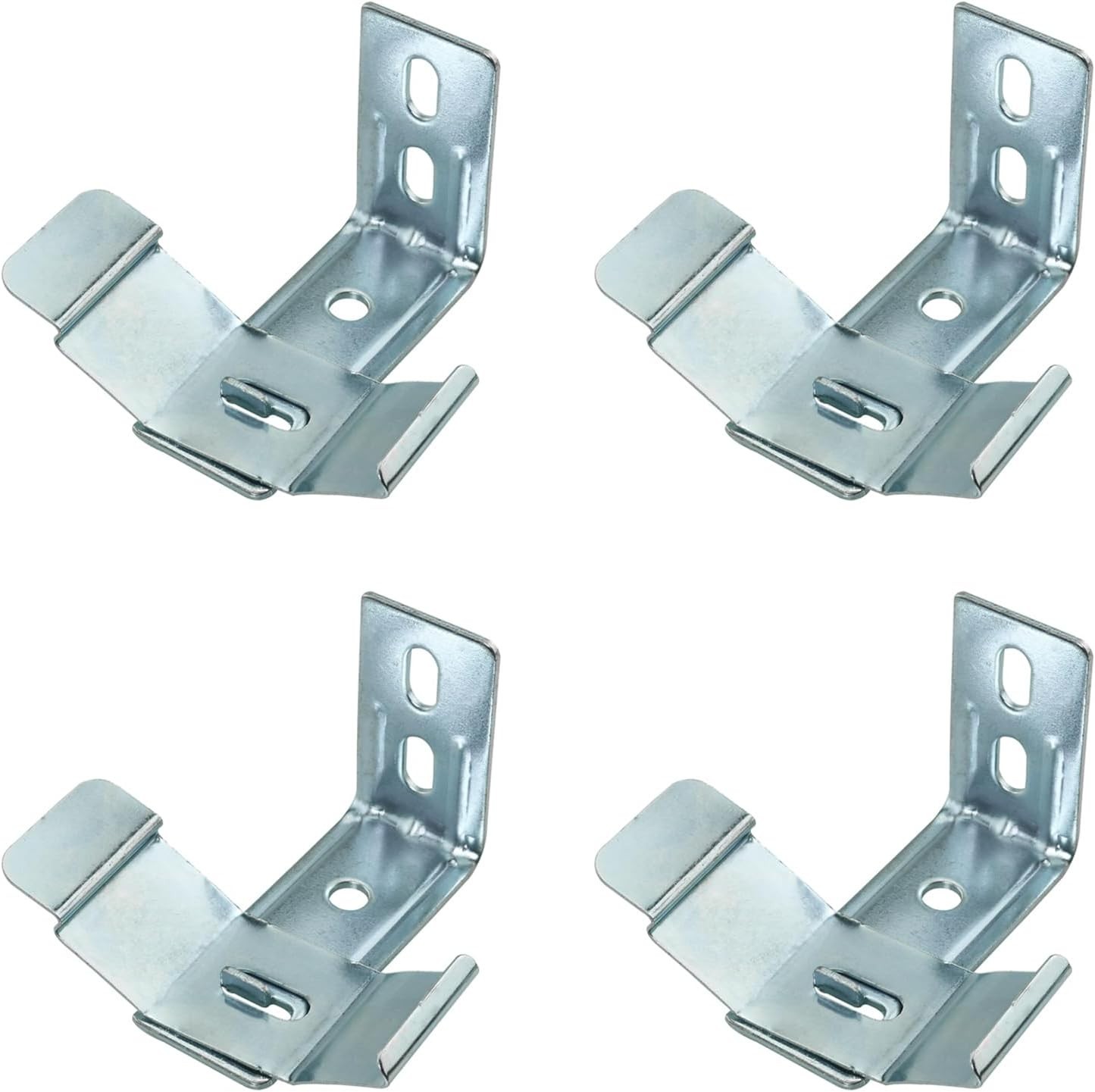4Sets Vertical Blinds L-Shaped Brackets Vertical Blinds Mounting Bracket, Cli…