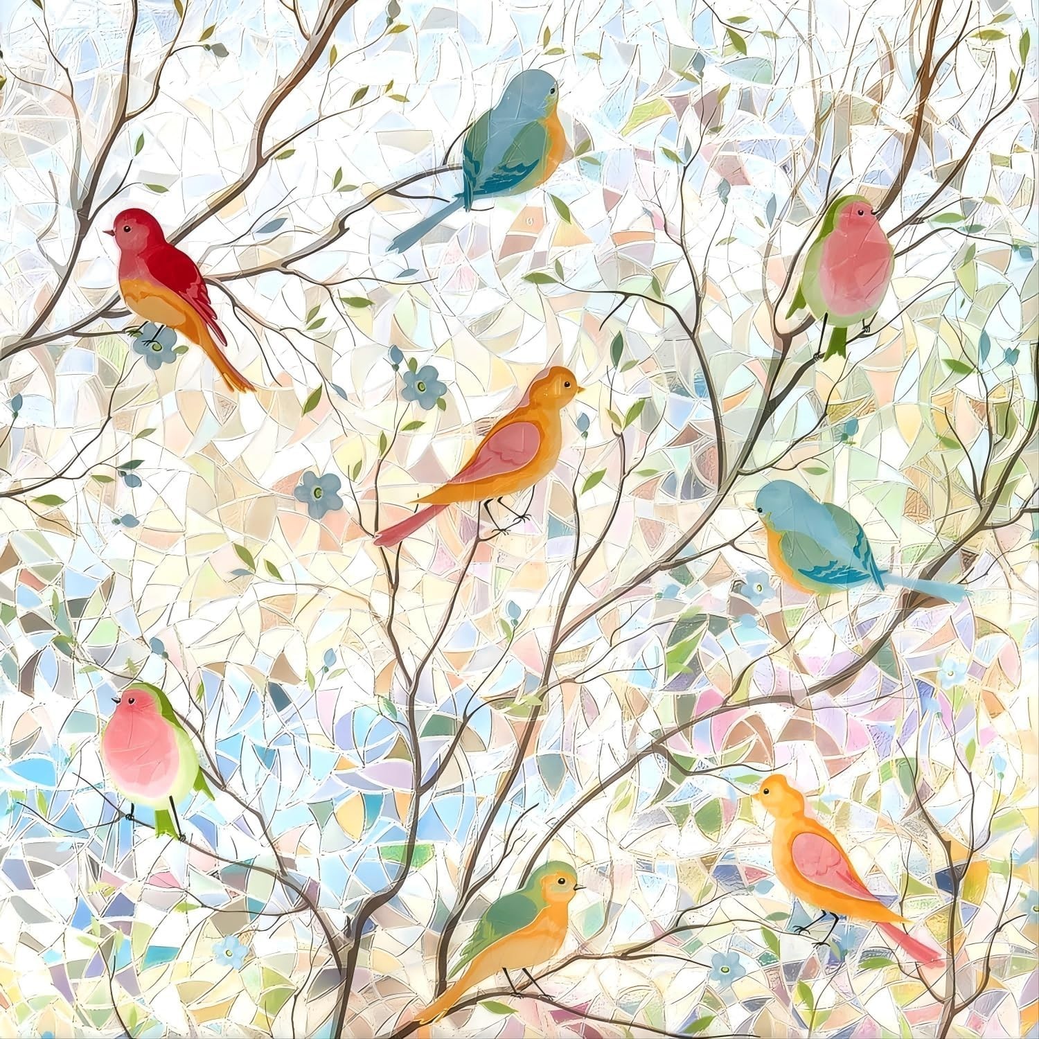 Scratch-Resistant Rainbow Window Film 355 sq ft