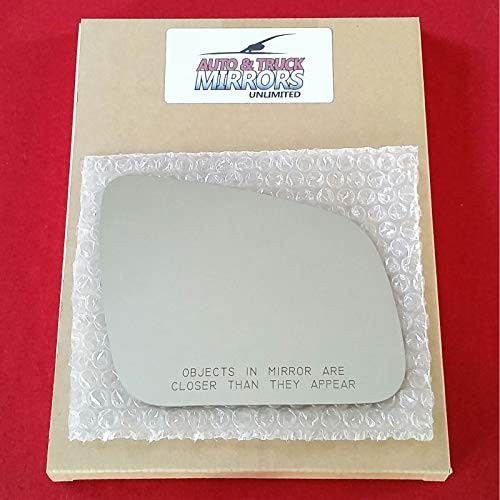 Passenger Side Mirror Replacement Glass + Silicone Adhesive for Mercedes-Benz