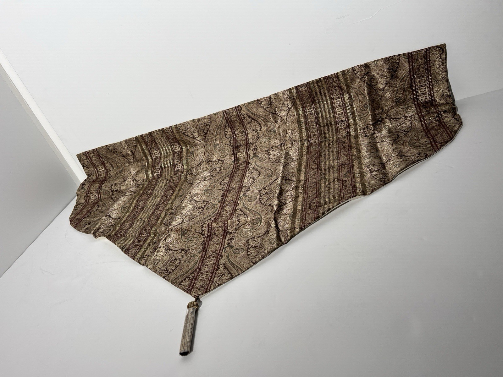 Croscill Classics Ascot Valance TANGIER 40×27 Vintage Antique NEW