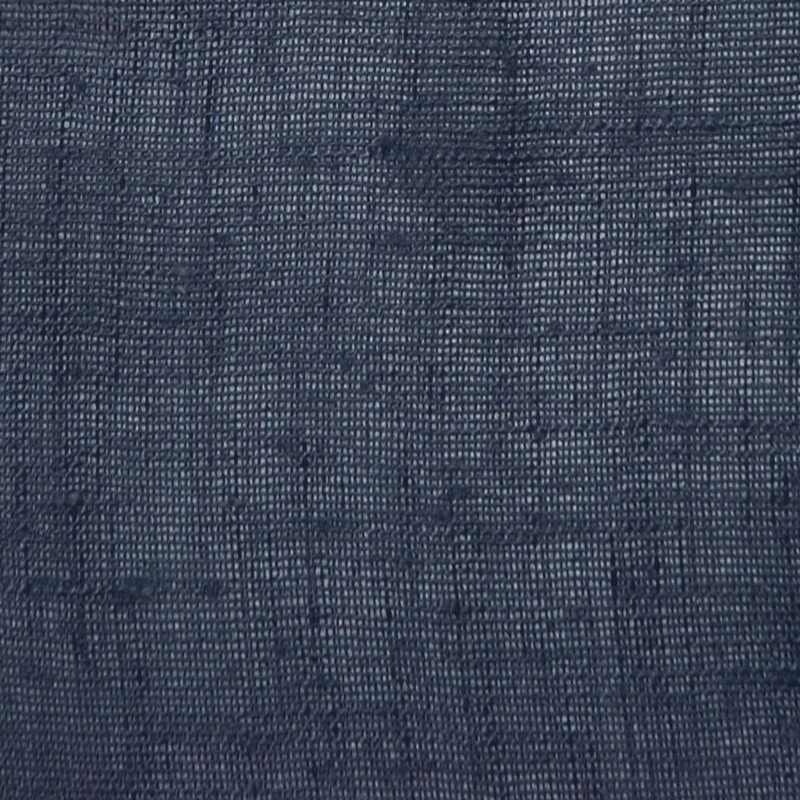 Slub Textured Linen Blend Grommet Top Curtain Panel Light Filtering Semi-Sheer