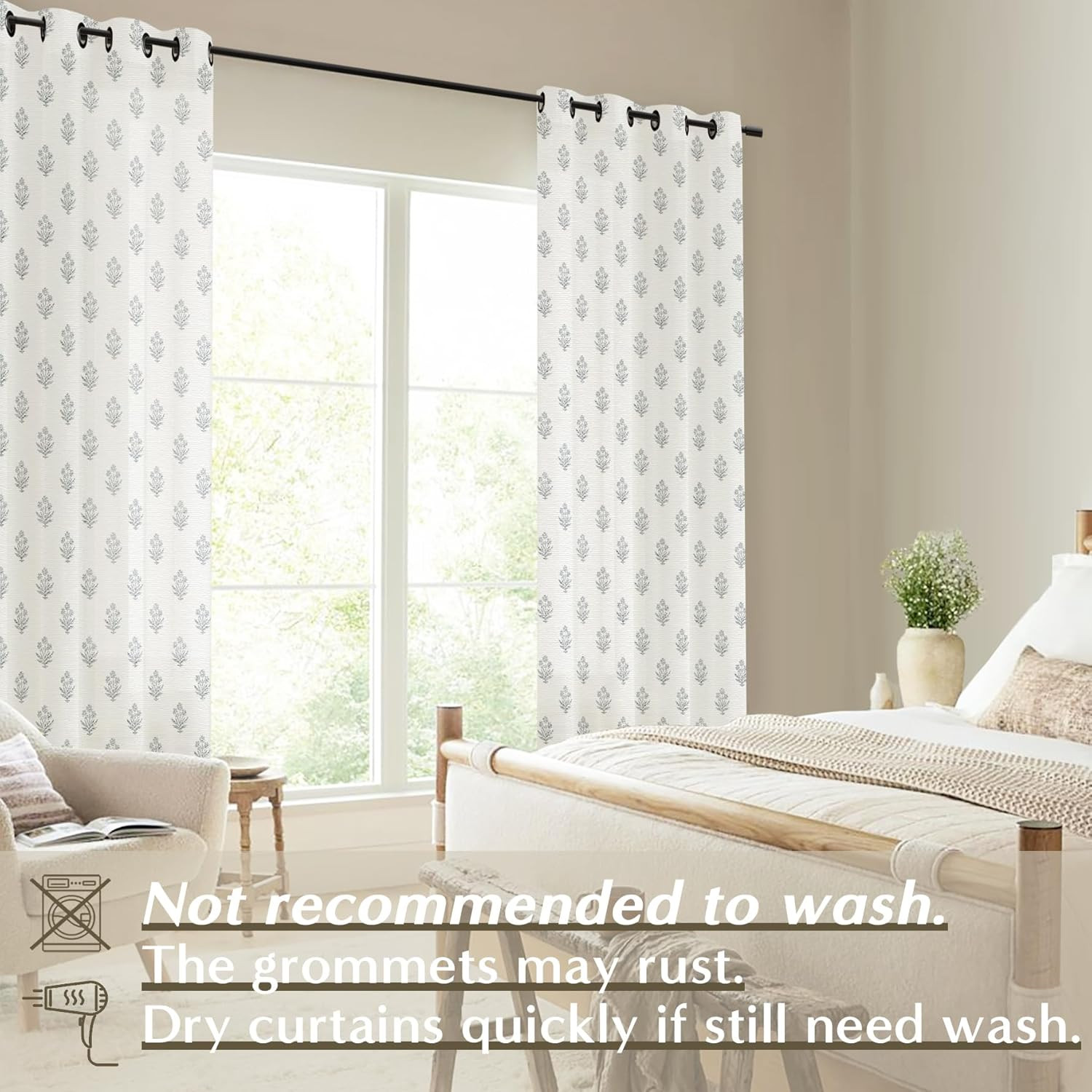 Chic Floral Boho Curtains for a Stylish Home Décor Upgrade