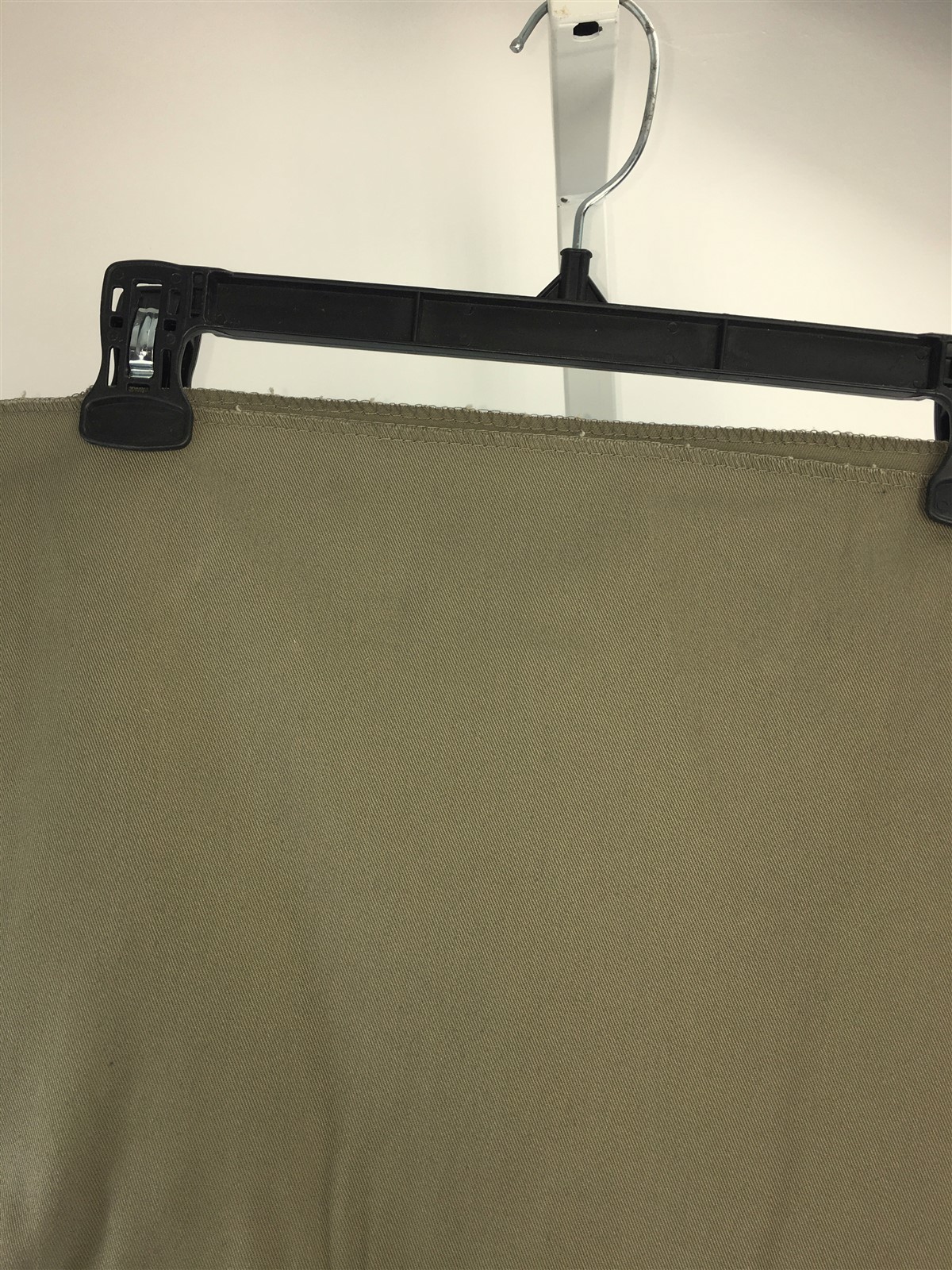 Ikea Merete Curtains 2 Panels 57×98 Cotton Metal Grommets Deep Olive Green