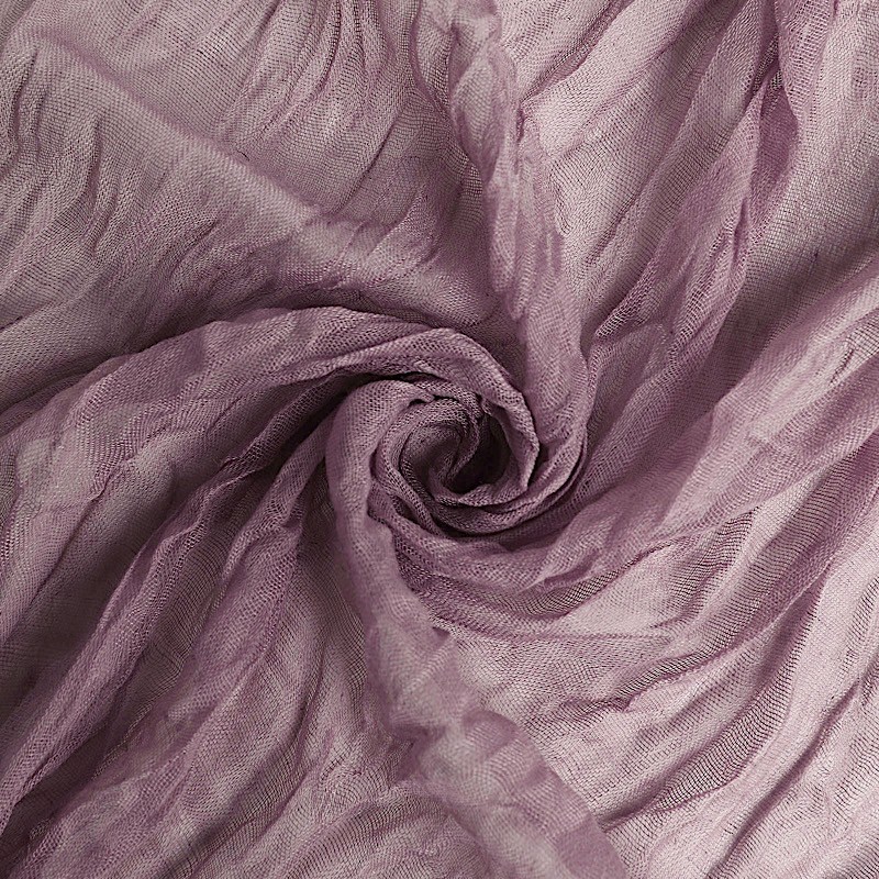 20 ft VIOLET AMETHYST Cheesecloth Cotton Fabric Wedding Arch Drape CURTAIN