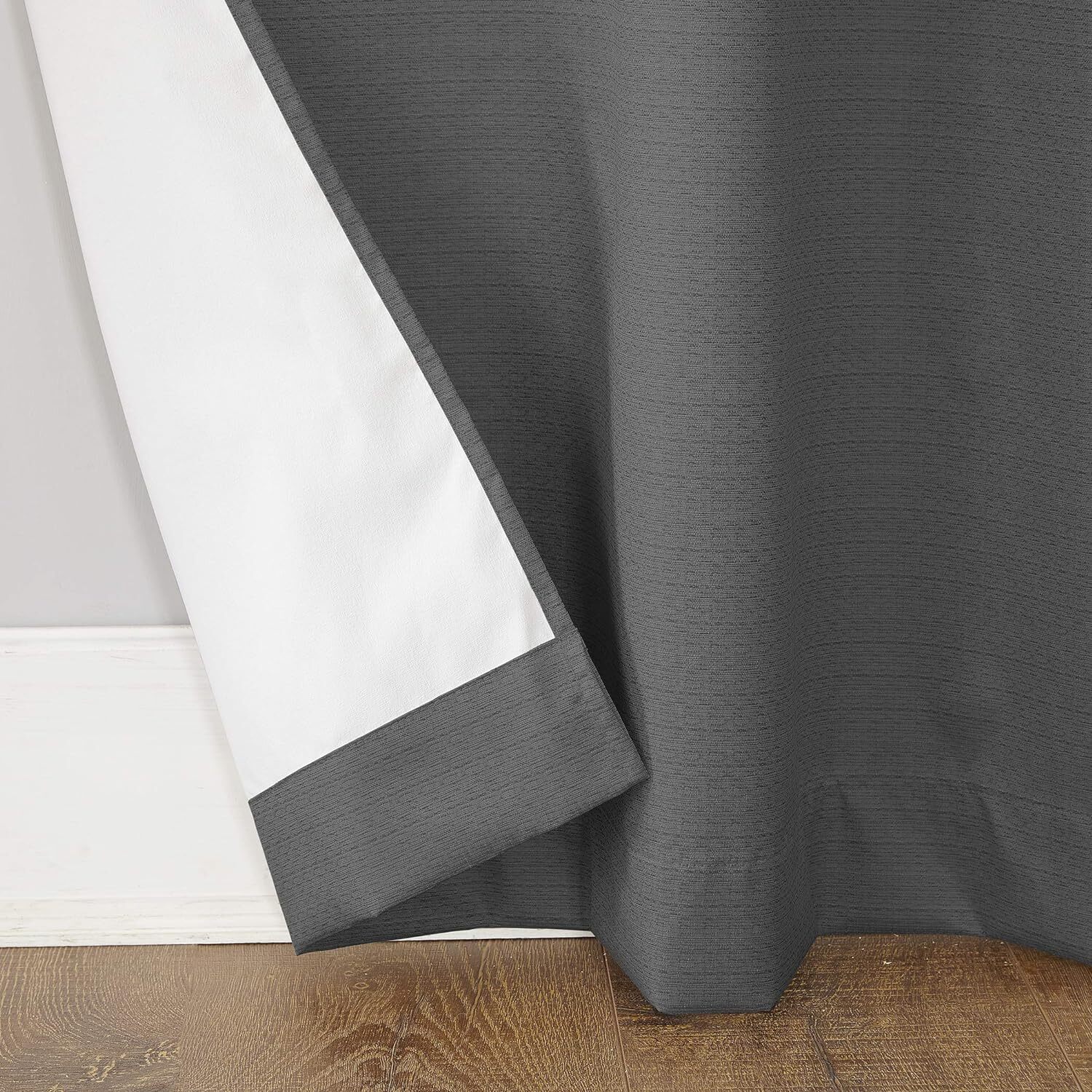 Sun Zero Cooper Thermal Insulated Room Darkening Grommet Curtain Panel, 40 in x