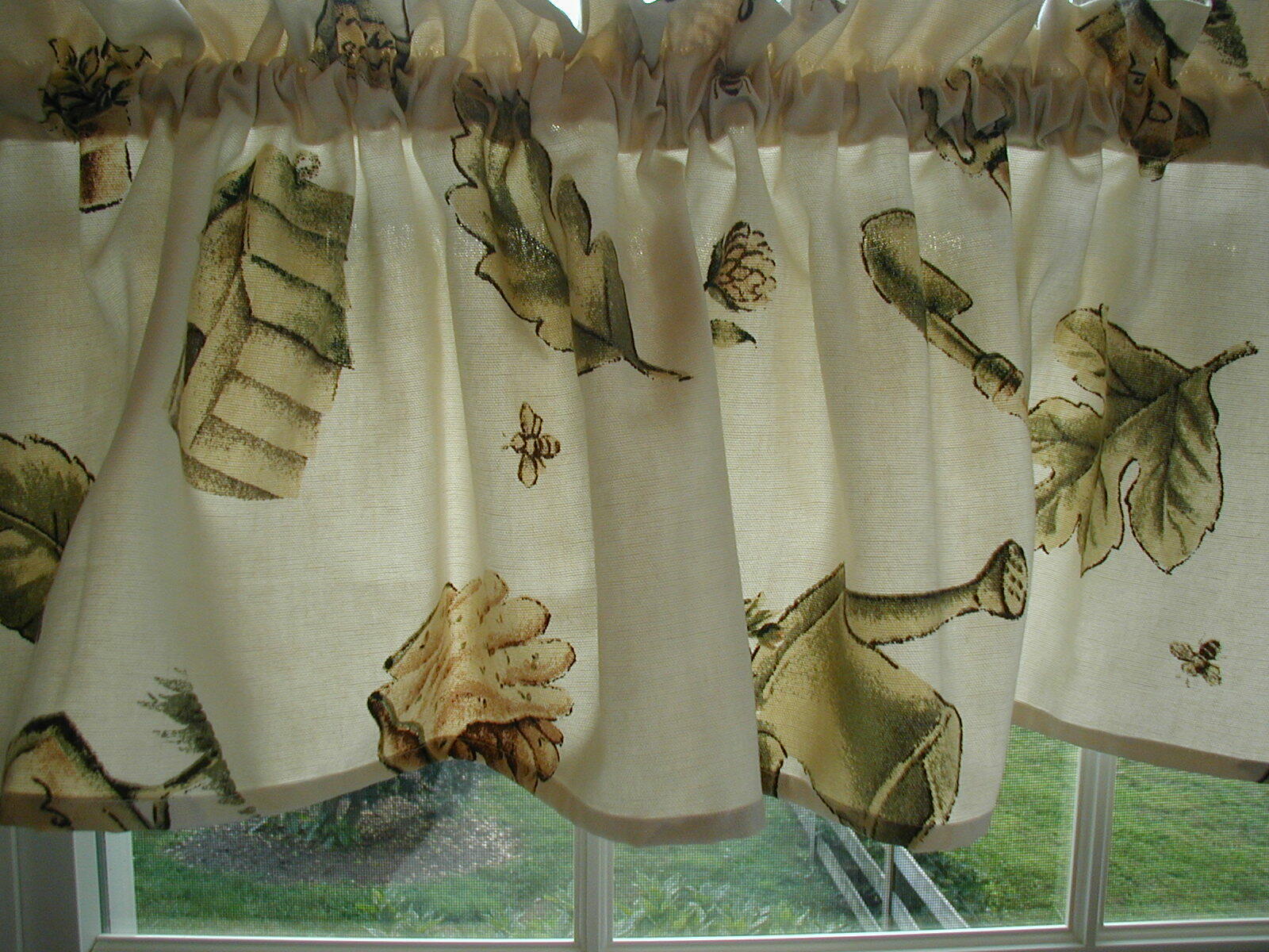 pfaltzgraff Naturewood 60″x13″ Valance 1.5 rod Special Made LAST ONES