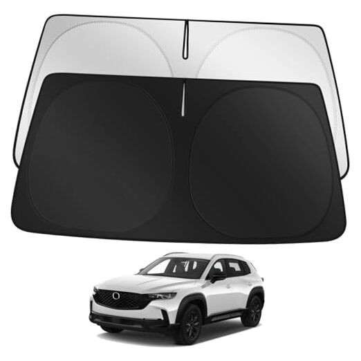 Windshield Sun Shade Custom for Mazda CX50 CX-50 Accessories 2026 2025-2023