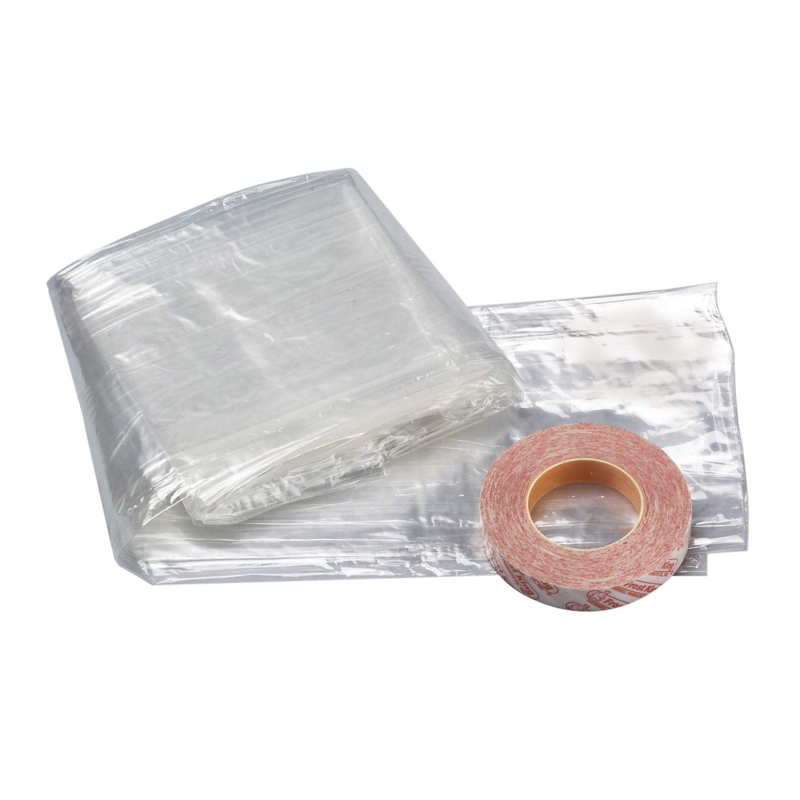Frost King Indoor Shrink Window Kit 42×62 Crystal Clear Plastic Sheet 1 Pack