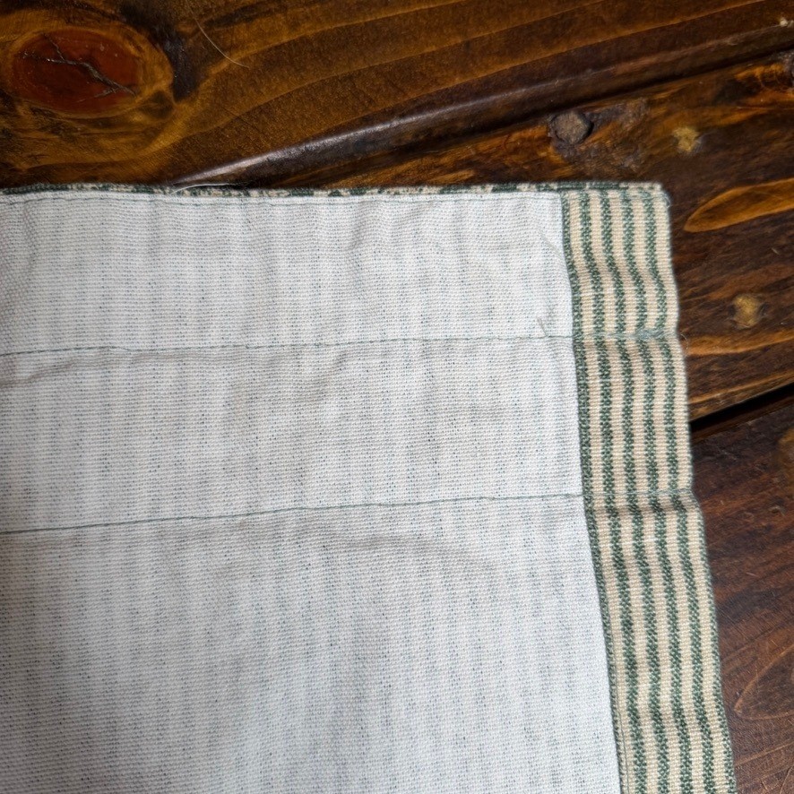 Waverly Classics Broadway Valance Fernwood VTG Scalloped Dbl Layer Country Core