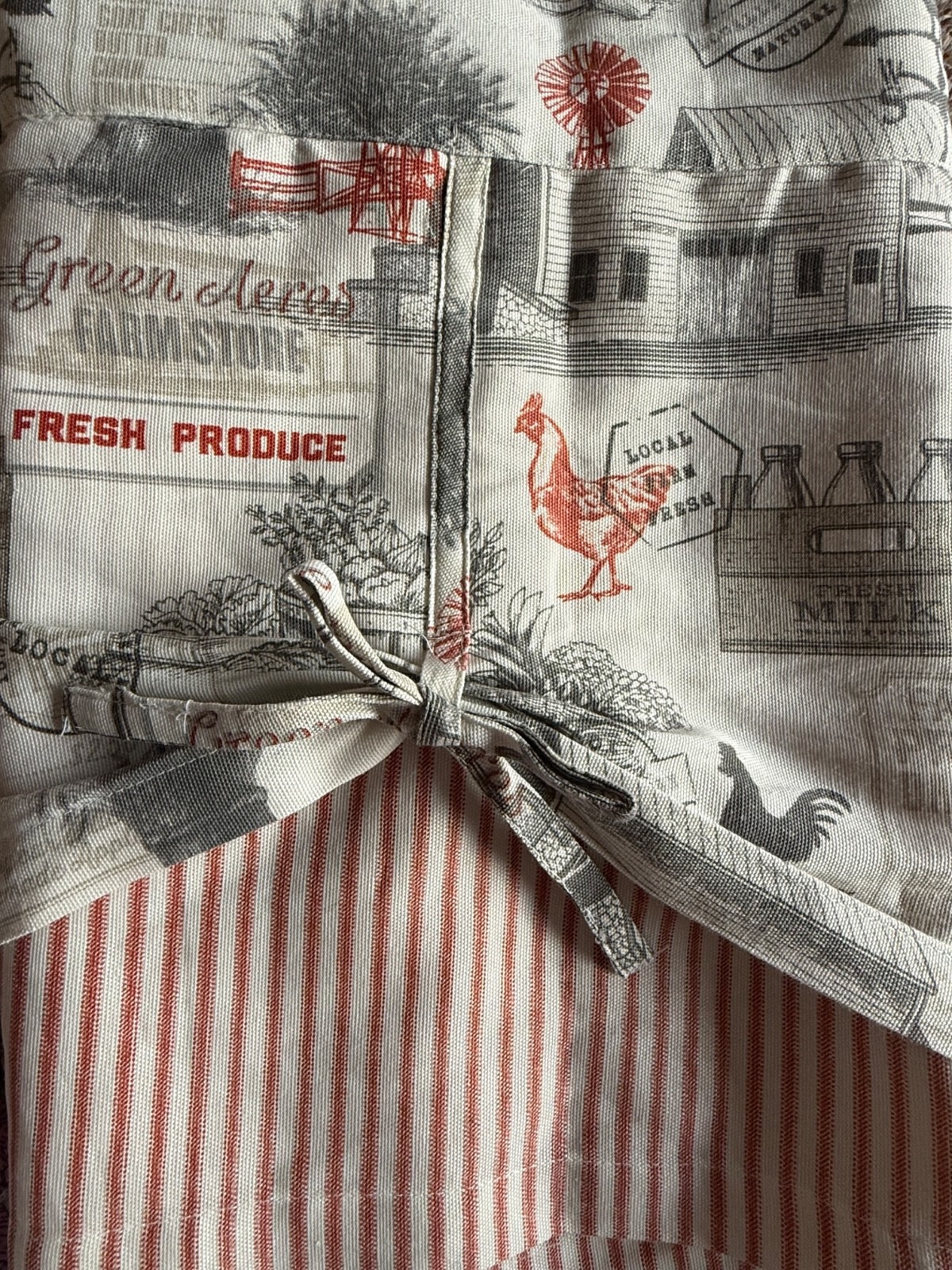 Better Homes & Gardens Rustic Farmhouse Kitchen Window Valance Rooster, 1 panel