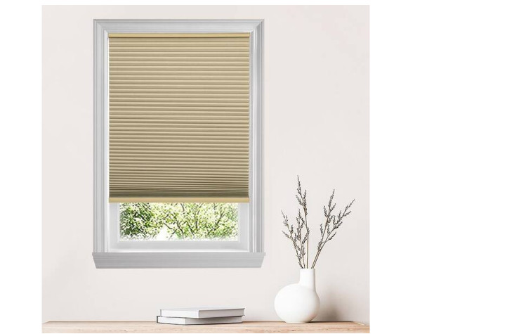 Latte Blackout Cordless Cellular Shade – 33.25 in. W x 48 in. L