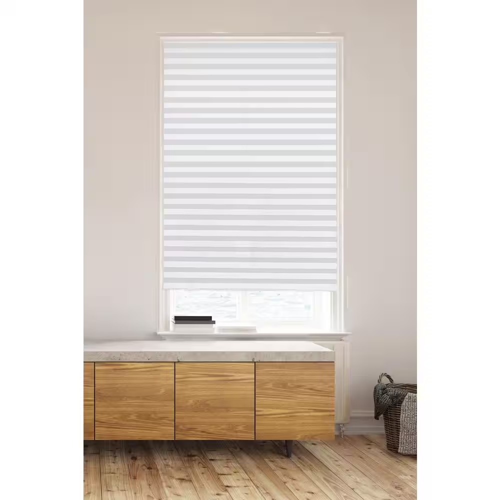 Cut-To-Size White Paper 36 In.W X 72 In.L Light Filtering 6-PK Cordless Temporar