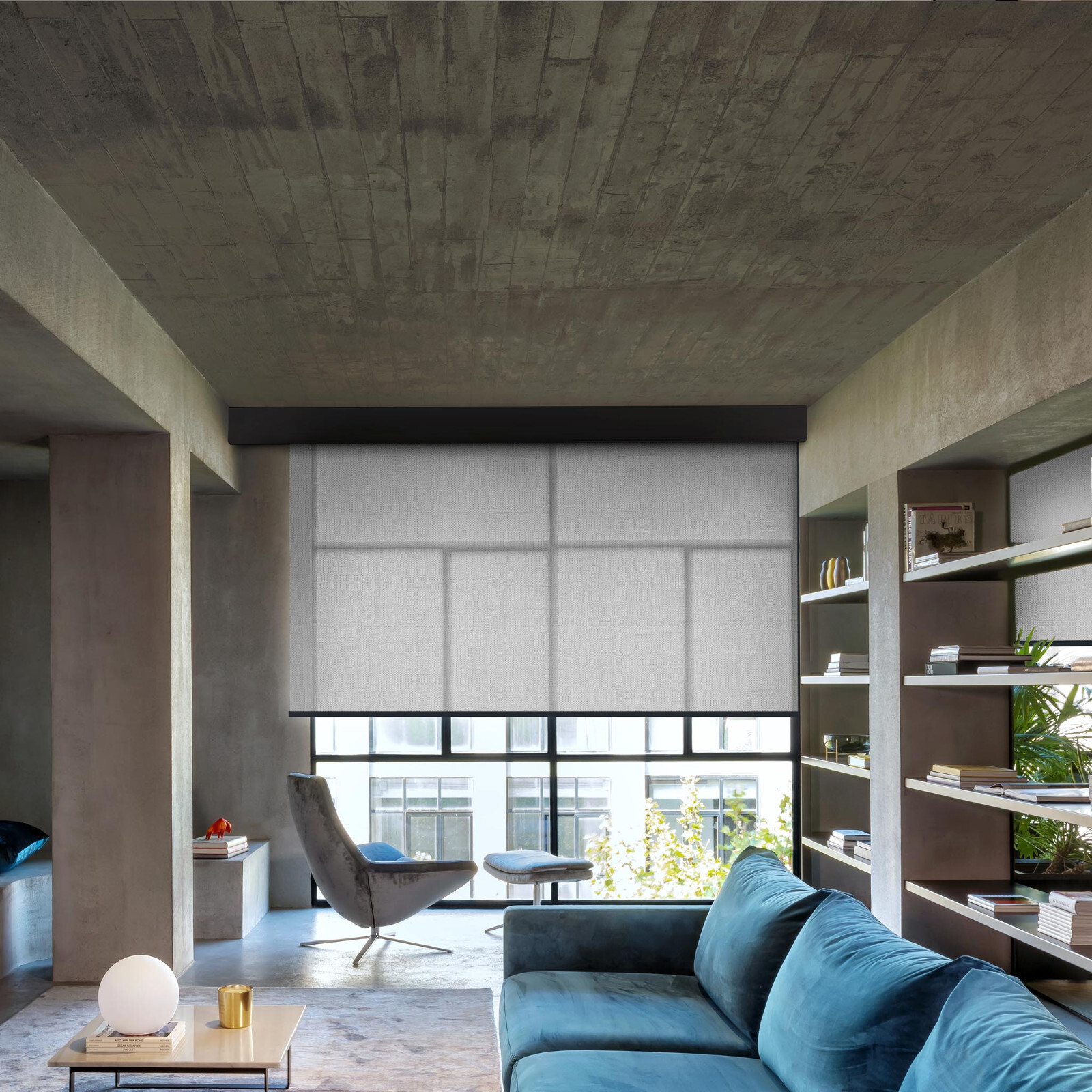 Filter Roller Curtain “SCREEN 0.5%” Custom Production, Made in Italy