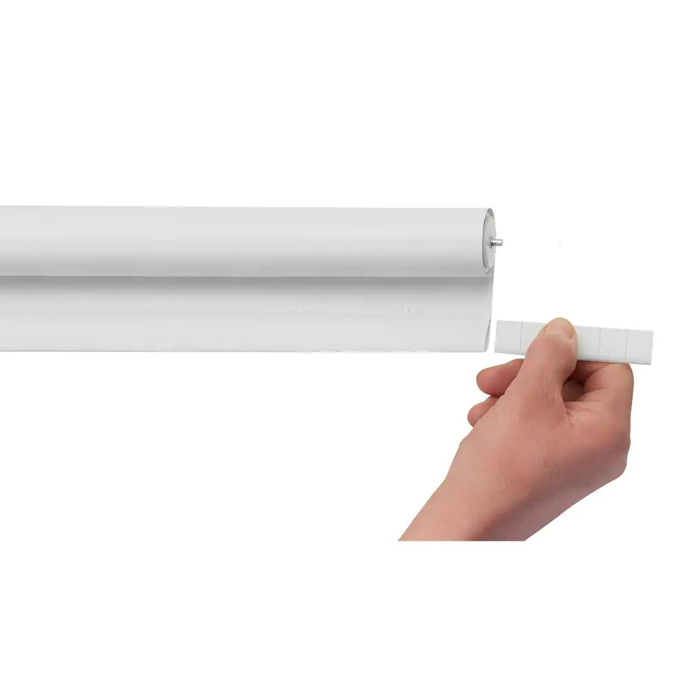 ROLLER WINDOW SHADES Cut-To-Size Cordless White/Ivory/Black Vinyl Multiple Sizes