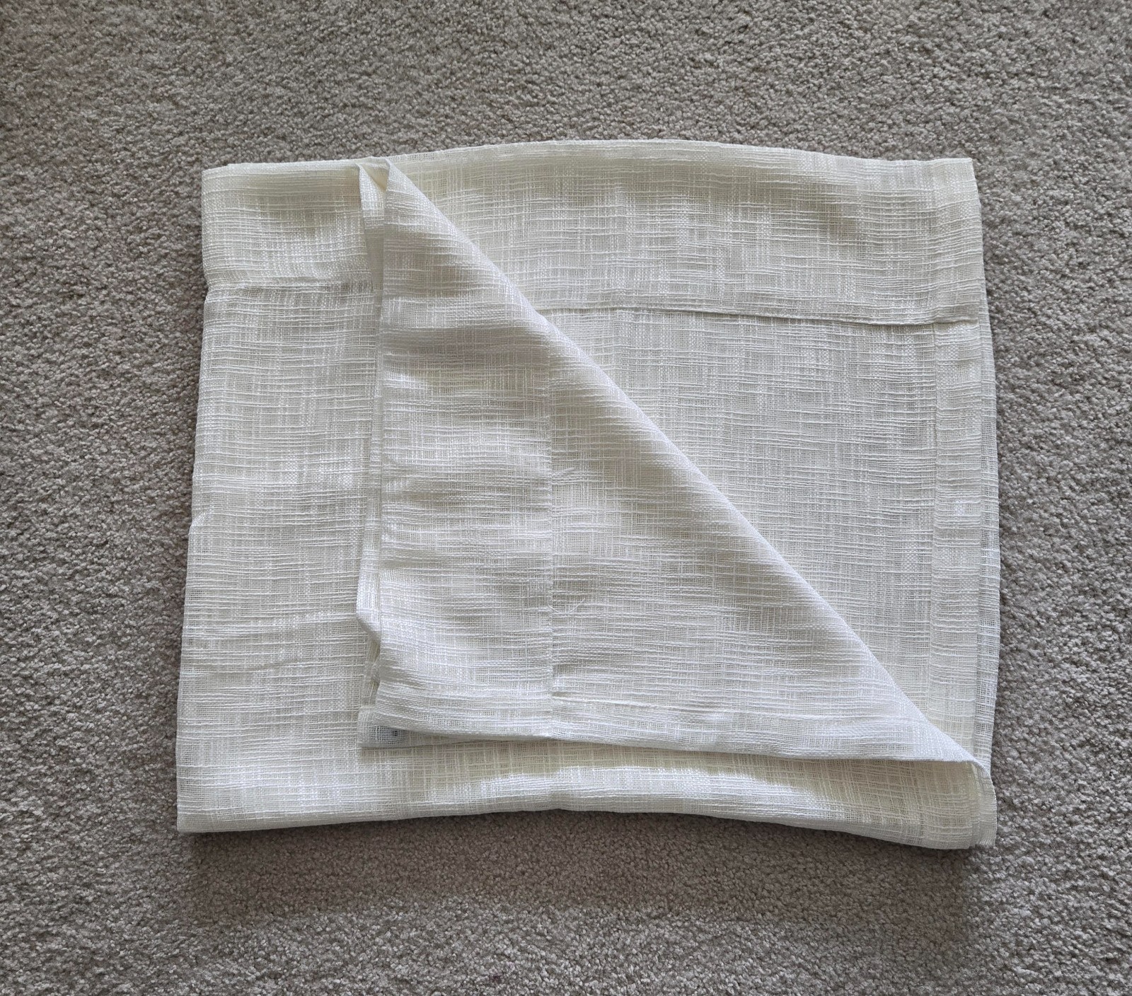 RODEO HOME LIGHT FILTERING WINDOW CURTAIN PANELS -SET OF 2-54″ x 96″-IVORY