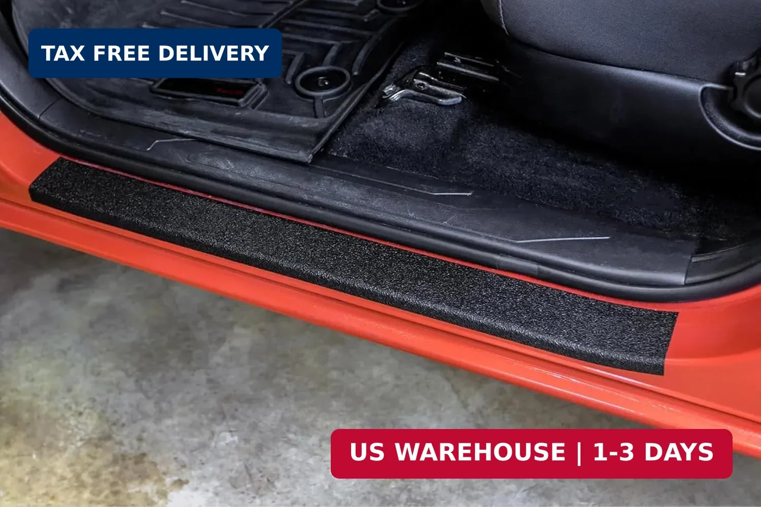 XPEL Black Universal Door Sill Guard (60″ x 2.75″) Paint Protection Film Kit