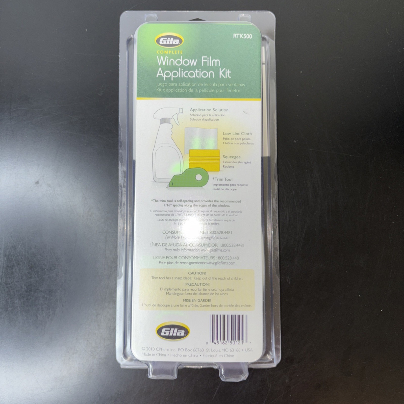 Gila Window Film Application Tool Kit Complete RTK500 NEW/FACTORY SEALED