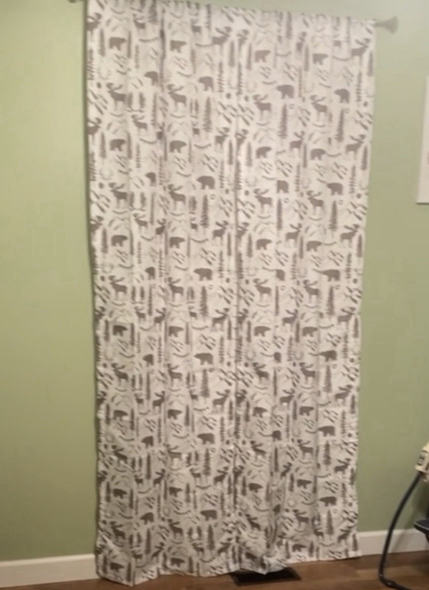 Woodland Animal Themed Curtains 2 Panel Set for Home Decor Nursery Decor