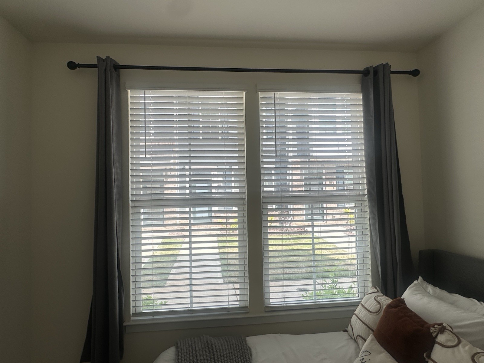 Dark Gray Blackout Curtains