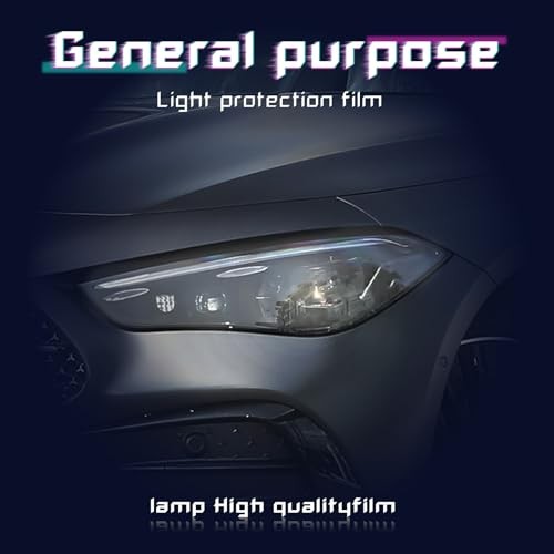 Car Headlight Taillight Vinyl Tint Film Roll Self Adhesive Universal 12x 7ft