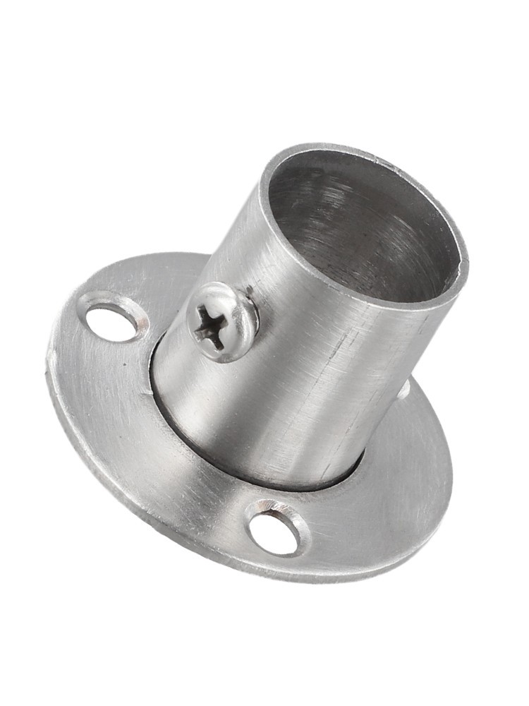 Wall Anchor Flange Made of Polished Stainless Steel for Tubing Applications