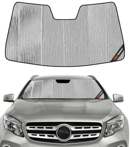 Windshield Sun Shade for Mercedes-Benz GLA 2015-2020 2015-2020 GLA Silver