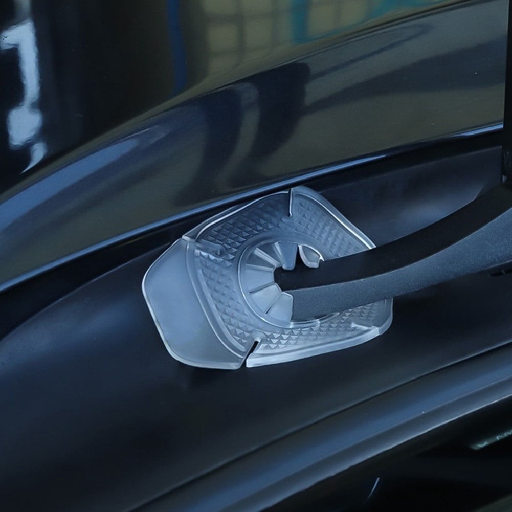 2 Pack Windshield Wiper Cover – Silicone Bottom Hole Protector (Prevents Debris)