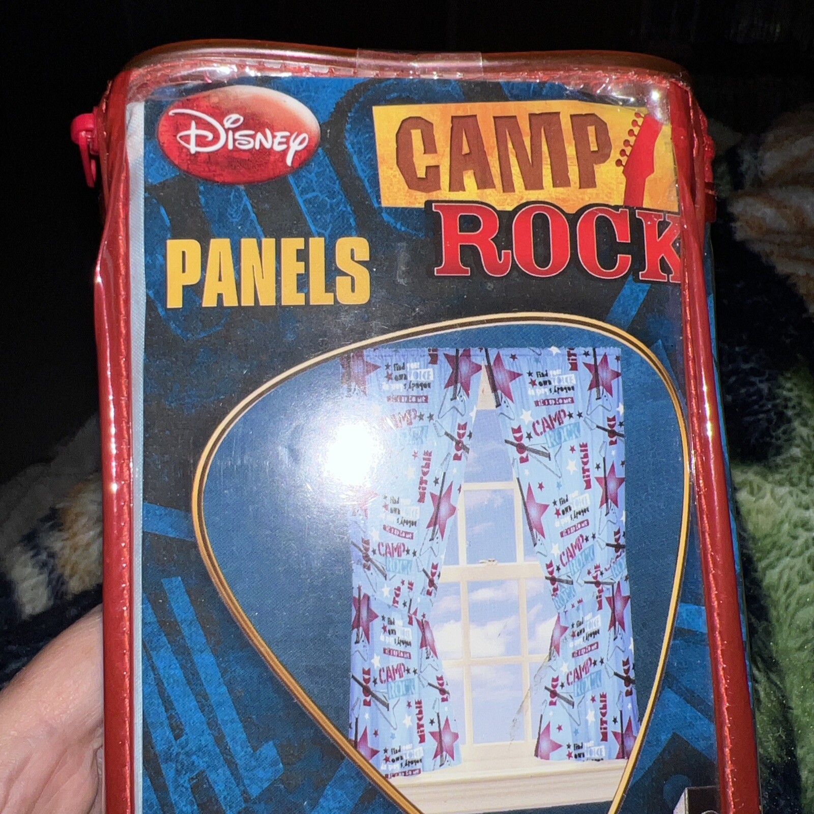 Disney Camp Rock Music Panels/Window Treatment (2 Panels) 82×63 IN BRAND NEW