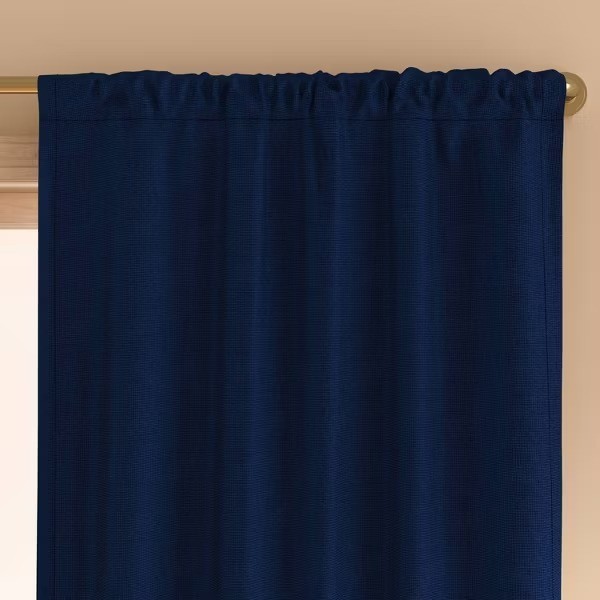 42″x84″ Blackout Dorm Curtain Panel Blue